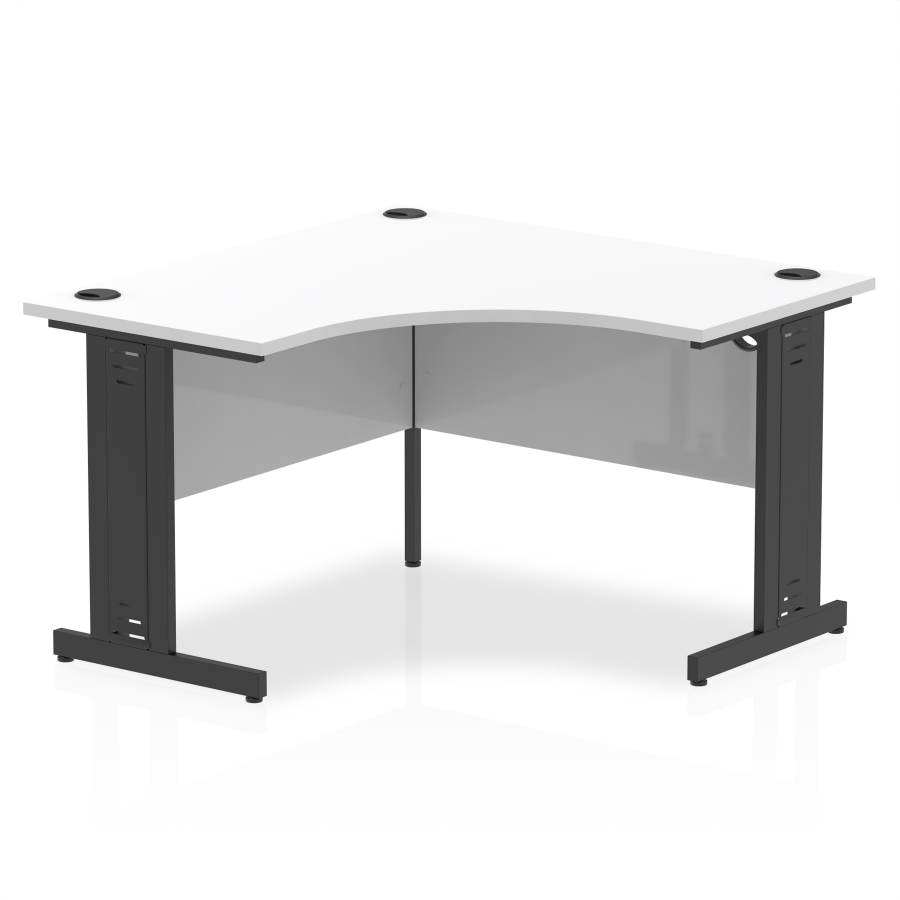 Rayleigh Cable Managed Corner Office Desk